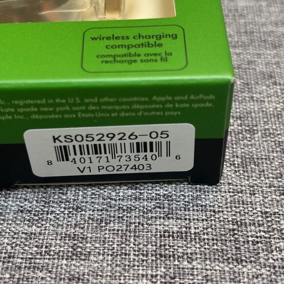 Kate Spade Tortoise AirPods Case - Picture 3 of 6